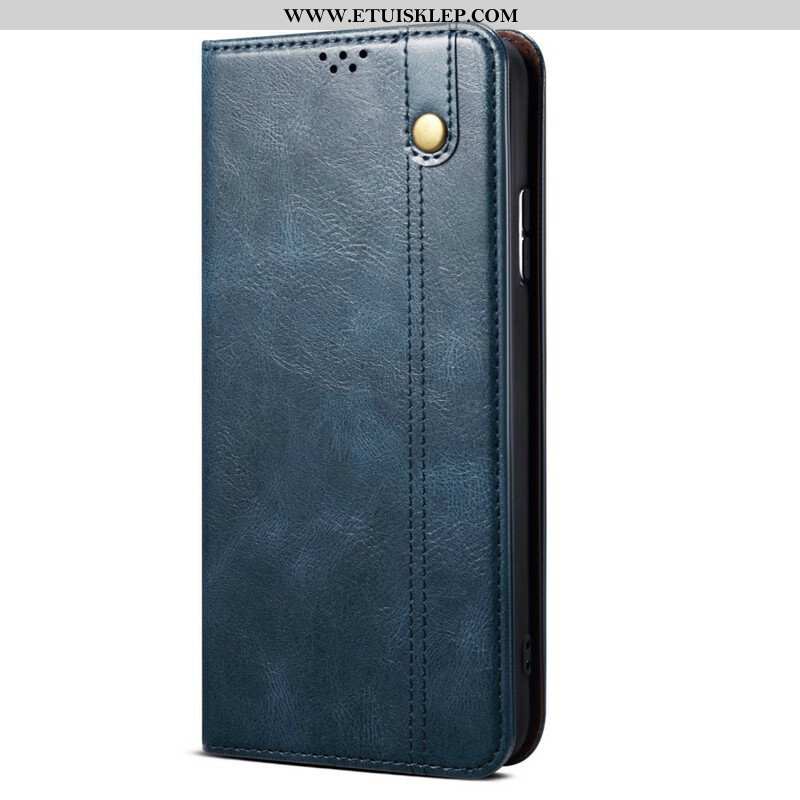 Etui Na Telefon do OnePlus Nord 2 5G Etui Folio Woskowana Sztuczna Skóra